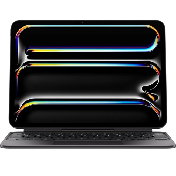 Apple - Smart Keyboard Folio 11” iPad Pro (4th Gen) iPad Air (5th Gen) - Black - Picture 12 of 15